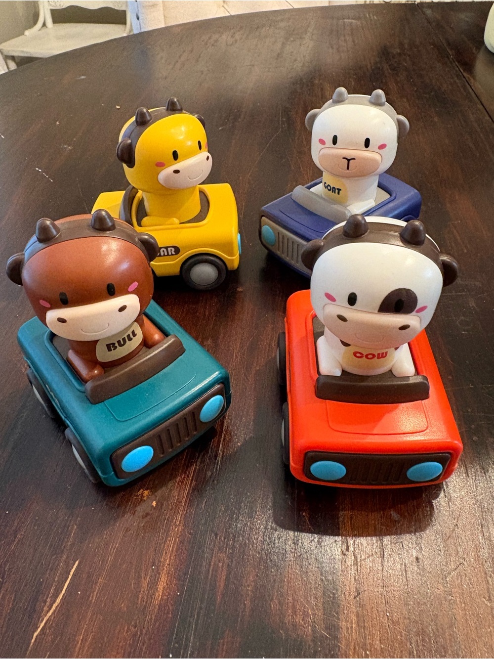 Press and go racers set of 4 cars